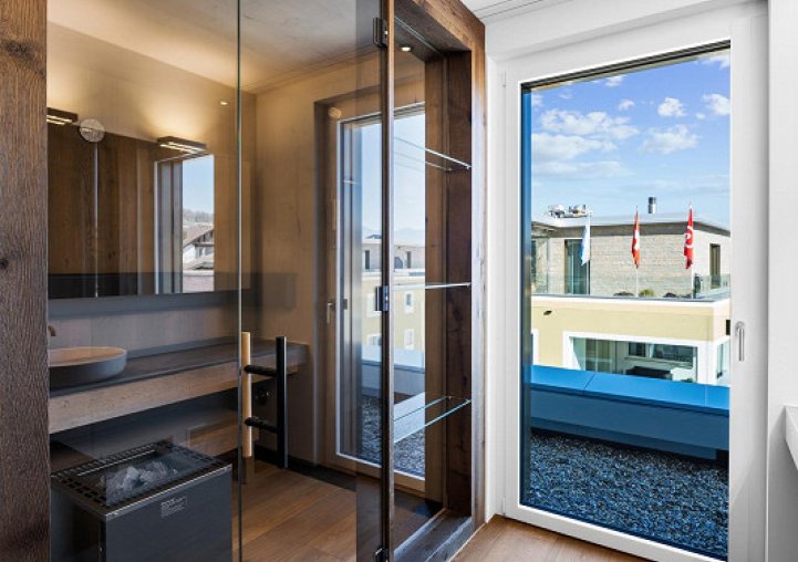 Badezimmer inkl. Sauna